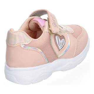 Foto 5 | Tenis Tropicana Rosa Con Velcro Para Niña Blanco