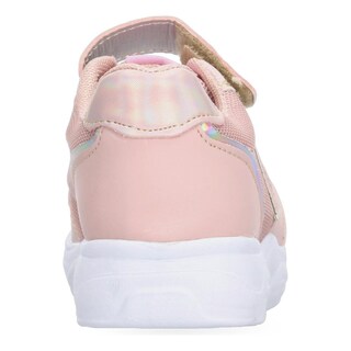 Foto 7 | Tenis Tropicana Rosa Con Velcro Para Niña Blanco