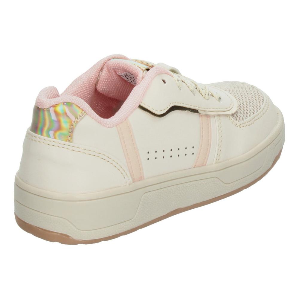 Foto 6 pulgar | Tenis Tropicana Latte Con Rosa Pastel Para Niña [tro1374] Beige
