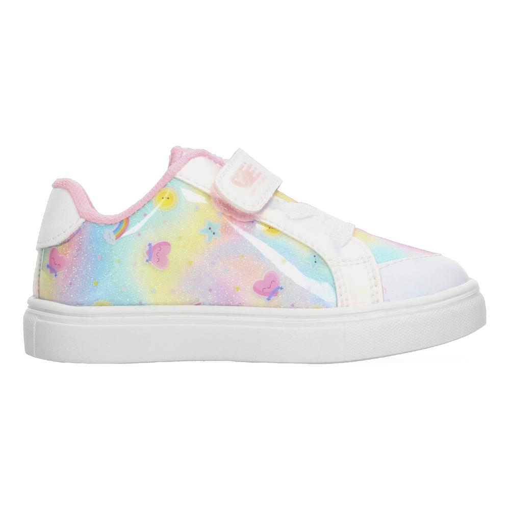Tenis Tropicana Multicolor Velcro Cintas Elásticas Para Niña Multicolor