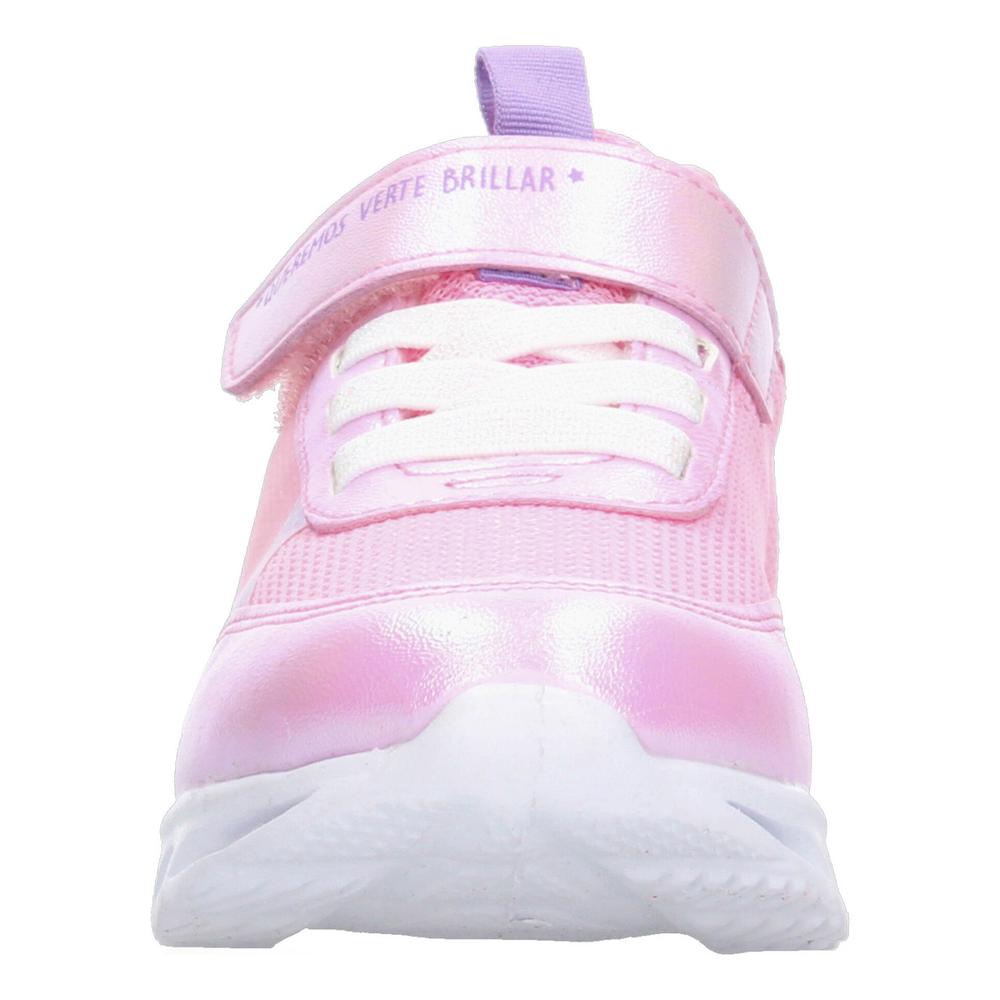 Foto 7 pulgar | Tenis Tropicana Rosa Con Luces Led Para Niña Rosa