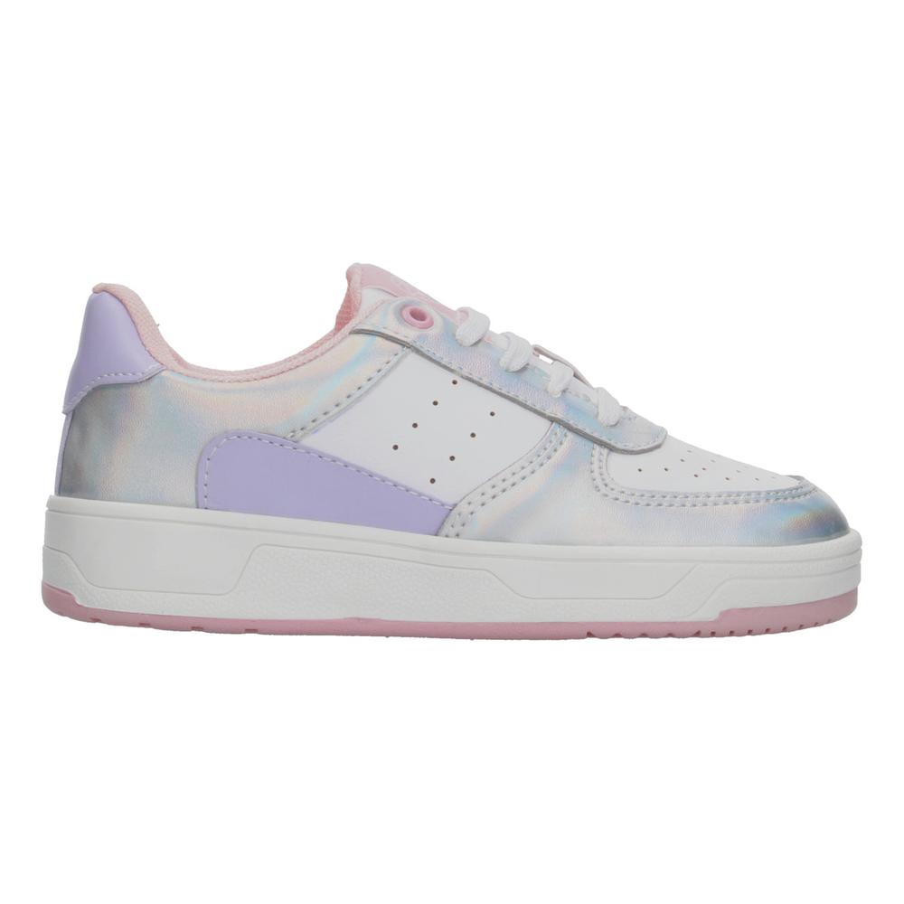 Foto 2 pulgar | Tenis Tropicana Plateado Para Niña [tro1320] Blanco