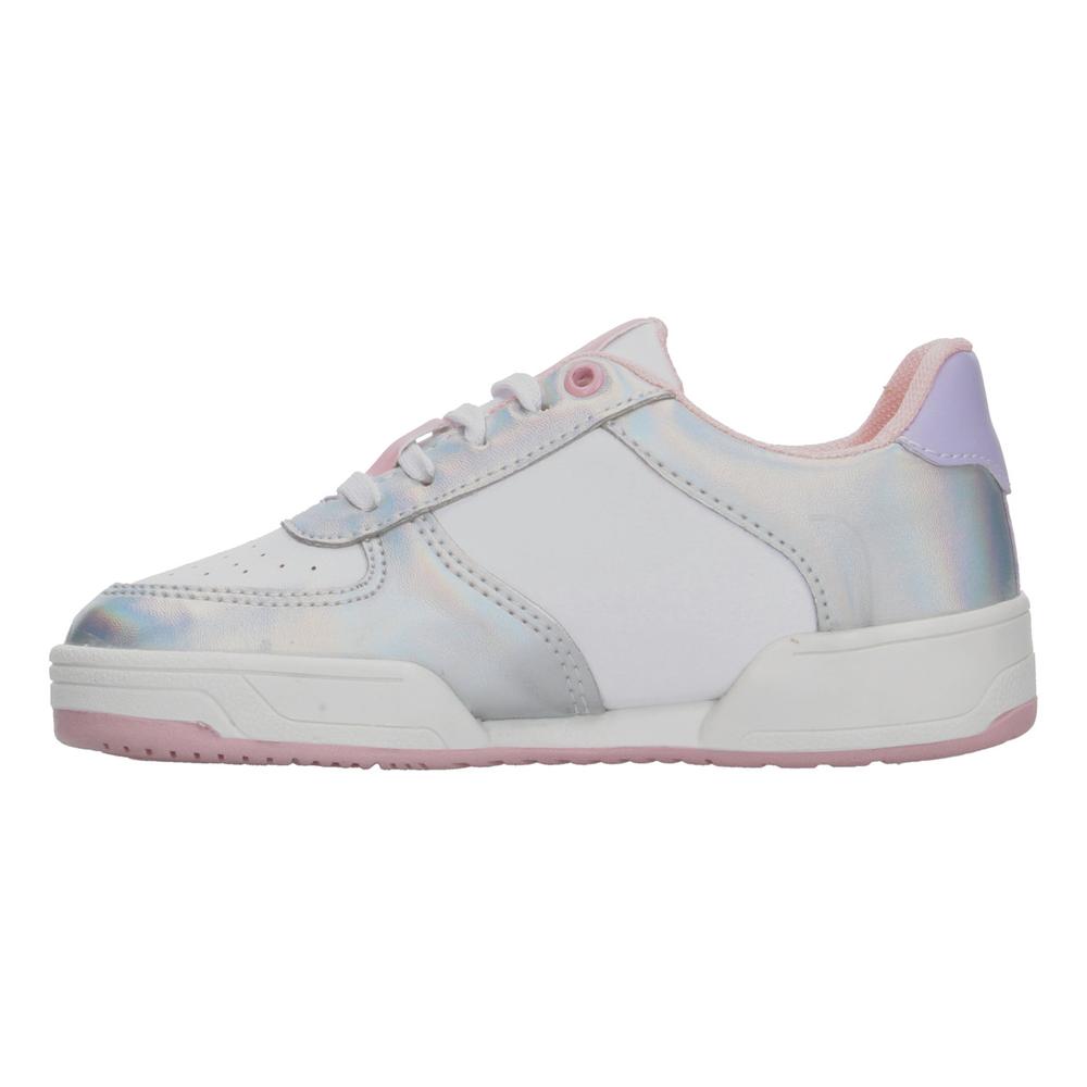 Foto 4 | Tenis Tropicana Plateado Para Niña [tro1320] Blanco