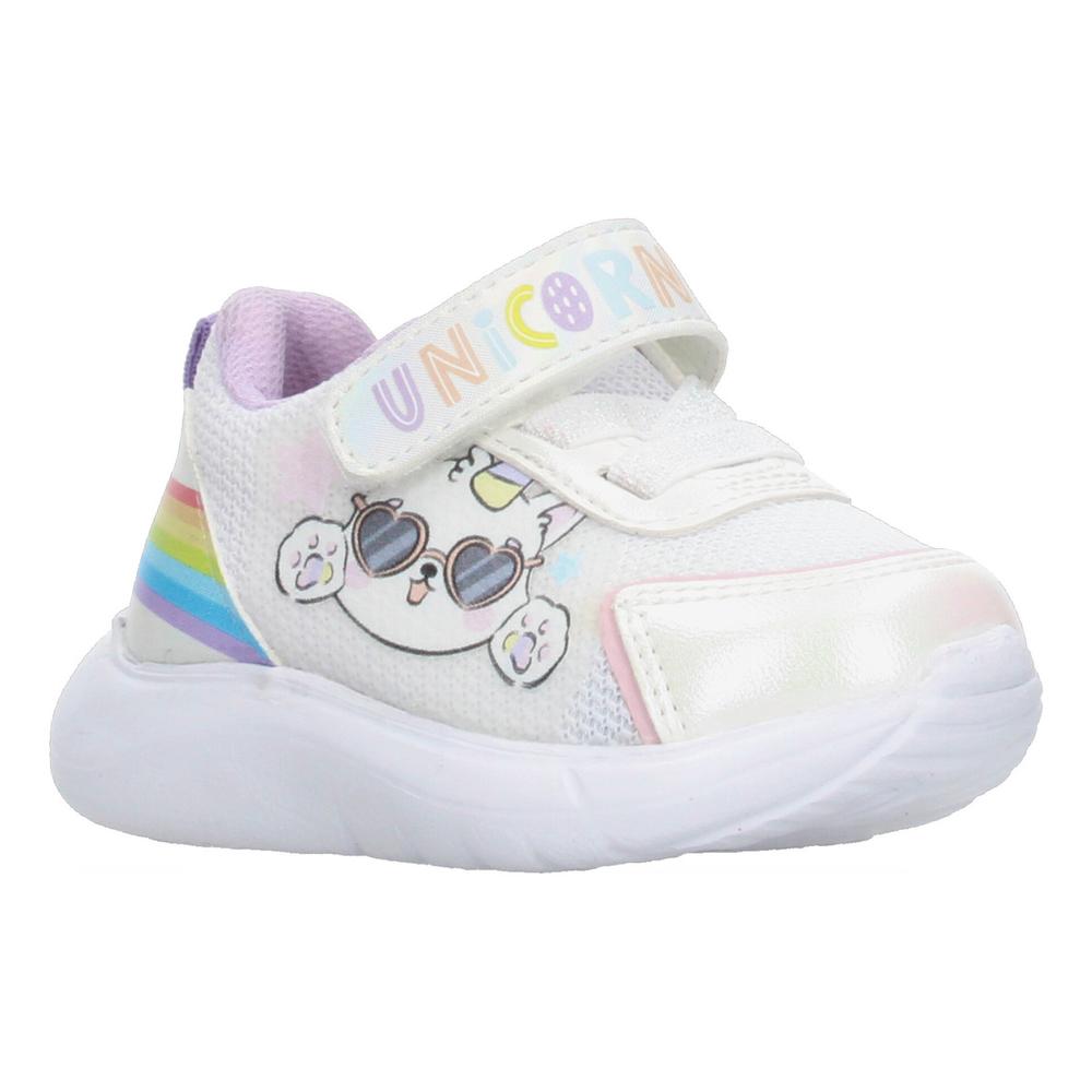Foto 4 pulgar | Tenis Tropicana Blanco Para Niña [tro1441] Multicolor