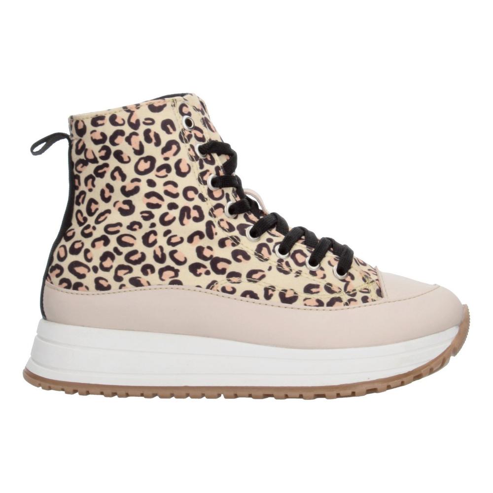 Tenis Tropicana Animalprint Para Niña [tro1379] Cafe