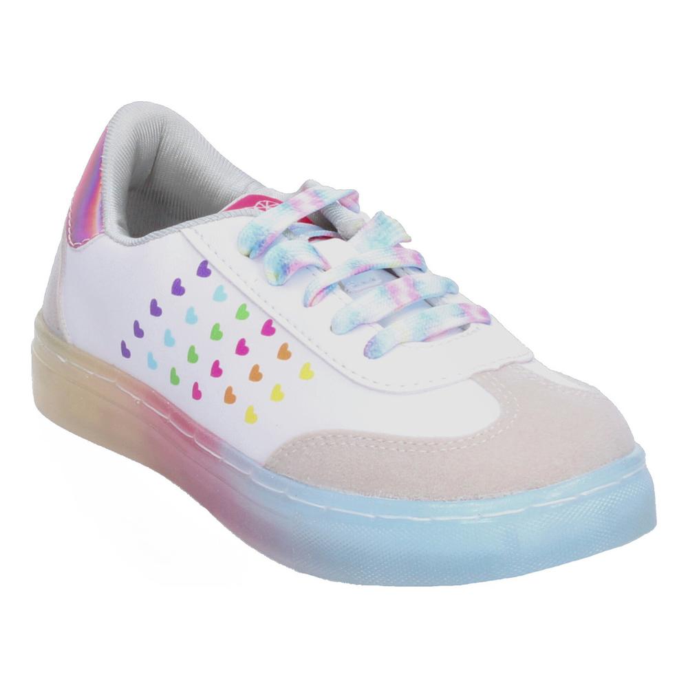 Foto 3 pulgar | Tenis Tropicana Blanco Cintas Multicolor Para Niña Multicolor