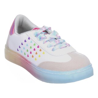 Foto 2 | Tenis Tropicana Blanco Cintas Multicolor Para Niña Multicolor
