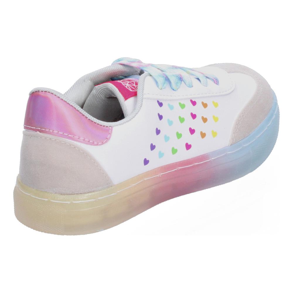Foto 5 pulgar | Tenis Tropicana Blanco Cintas Multicolor Para Niña Multicolor