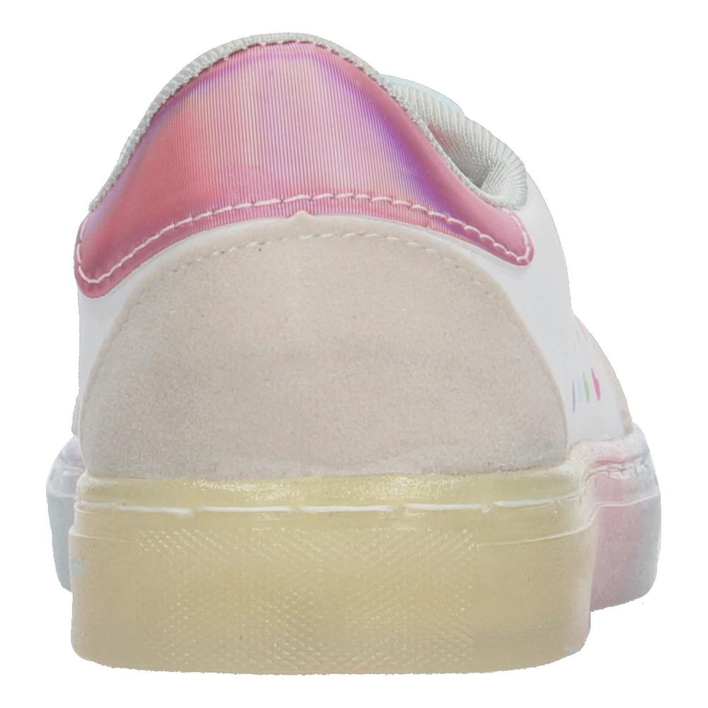 Foto 6 | Tenis Tropicana Blanco Cintas Multicolor Para Niña Multicolor