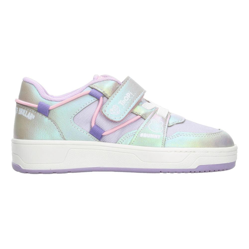 Tenis Tropicana Multicolor Velcro Cintas Elásticas Para Niña Multicolor