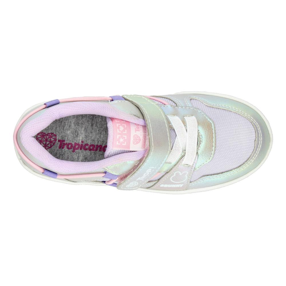 Foto 9 pulgar | Tenis Tropicana Multicolor Velcro Cintas Elásticas Para Niña Multicolor