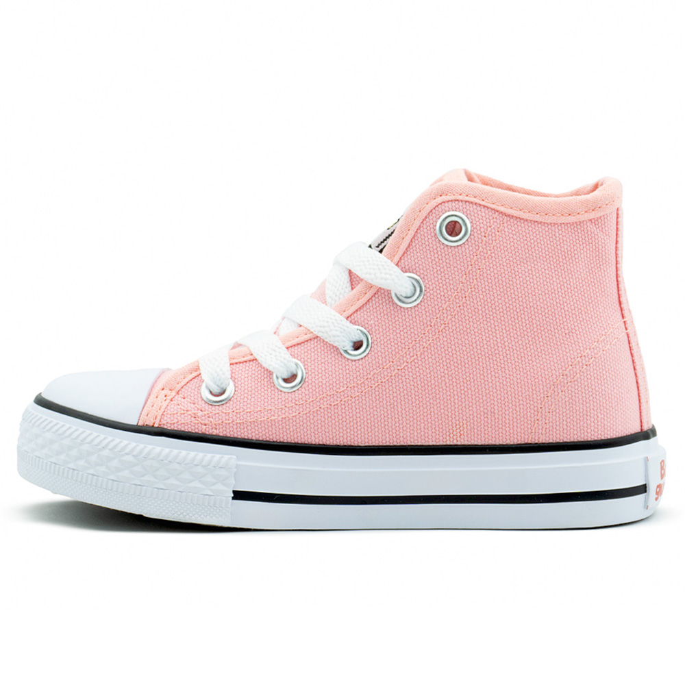 Foto 2 | Tenis Bubble Gummers Wilson Bota Lona Rosa Para Niña