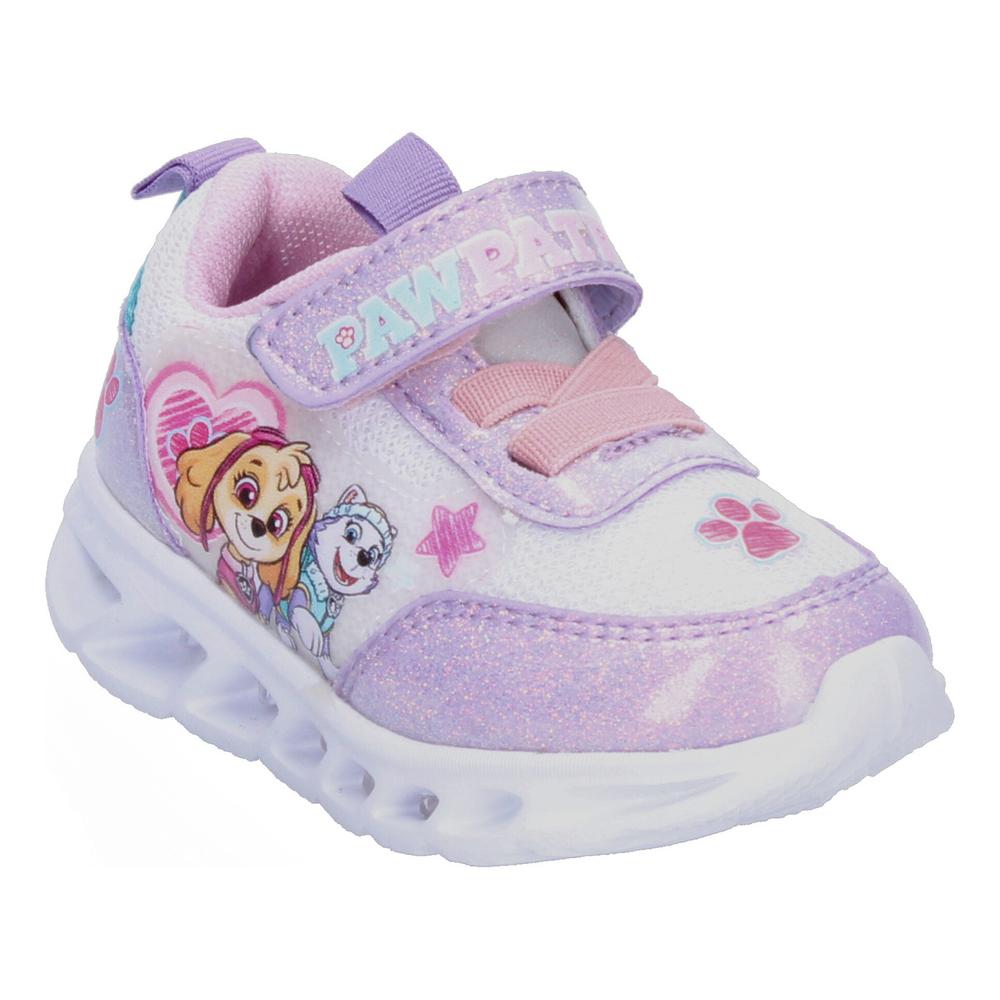 Foto 2 pulgar | Tenis Nickelodeon Blanco Para Niña [ned7] Lila