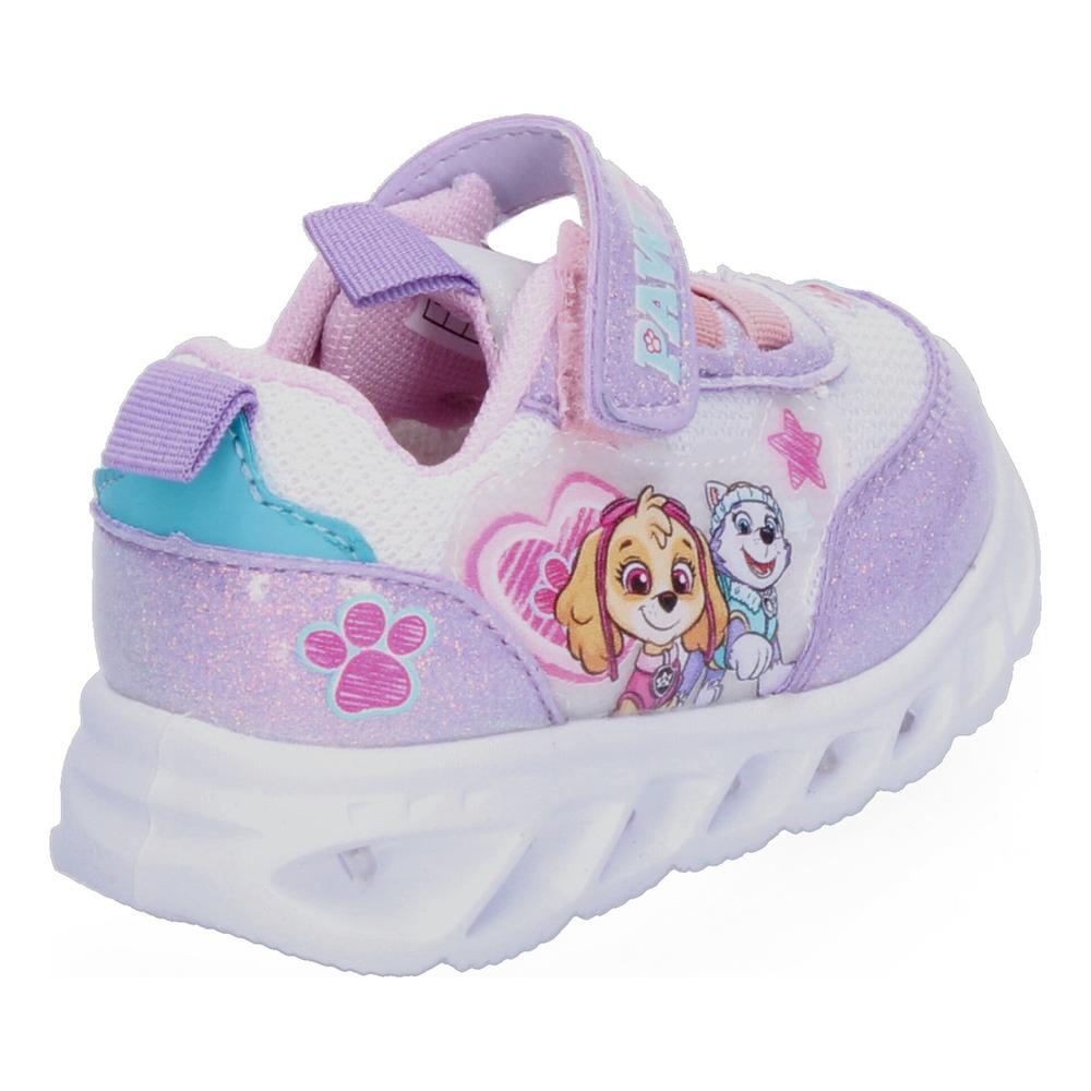 Foto 7 pulgar | Tenis Nickelodeon Blanco Para Niña [ned7] Lila