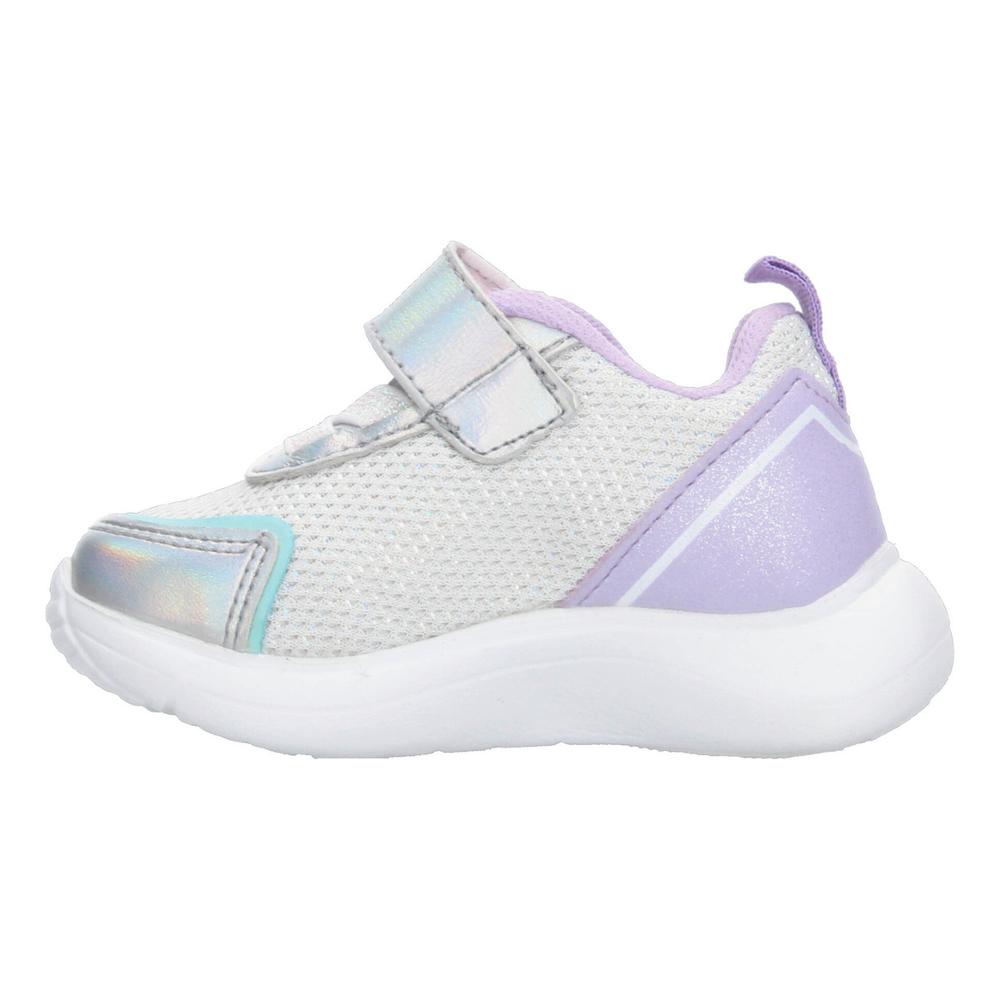 Foto 6 pulgar | Tenis Niña Paw Patrol Nickelodeon Plateado Ajuste Velcro Infantil Morado Lila Cómodo Ligero Lila