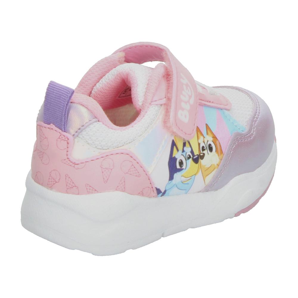 Foto 4 pulgar | Tenis Bluey Rosa Para Niña T15-18 [buy2] Rosa