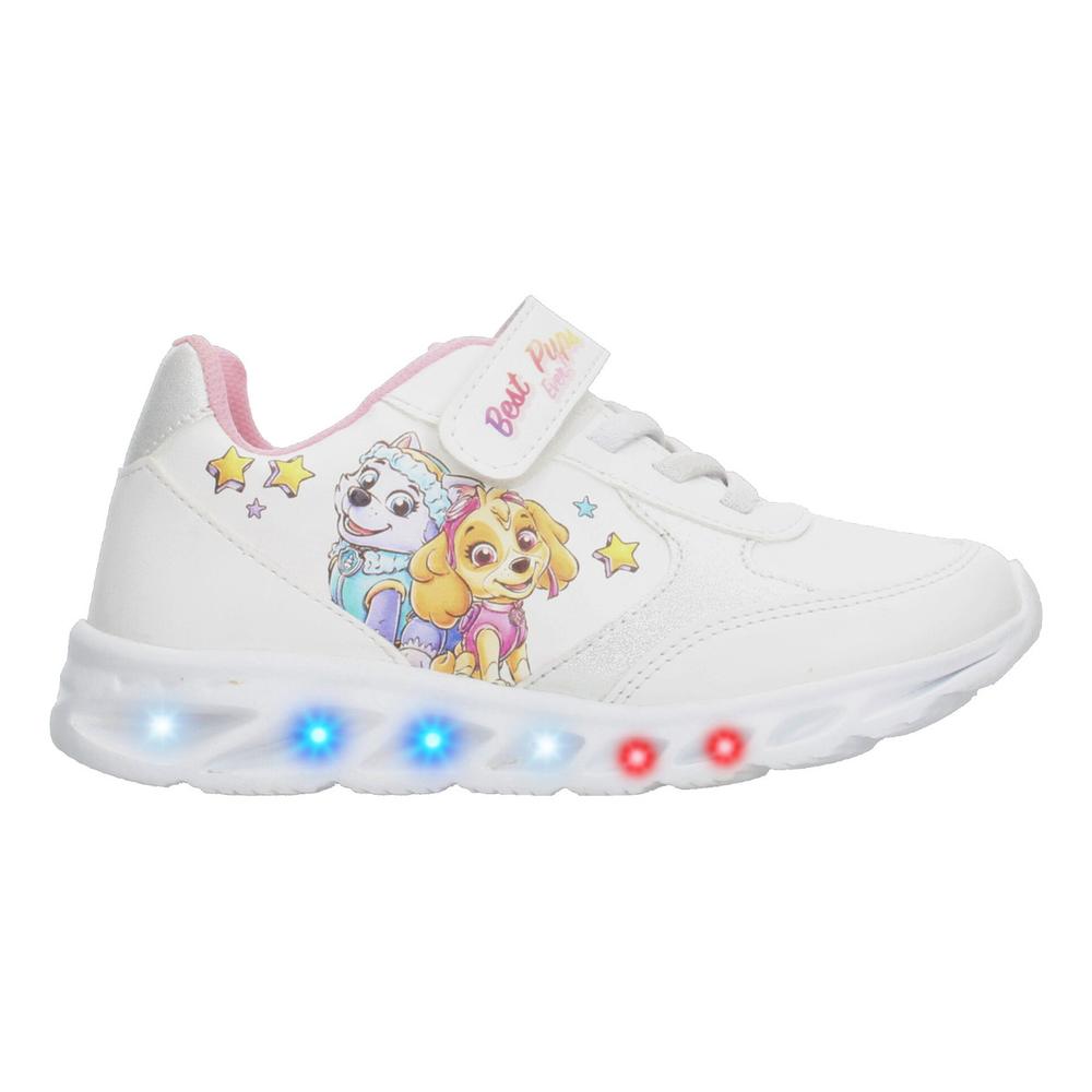 Foto 2 pulgar | Tenis Nickelodeon Blanco Para Niña [ned28] Blanco
