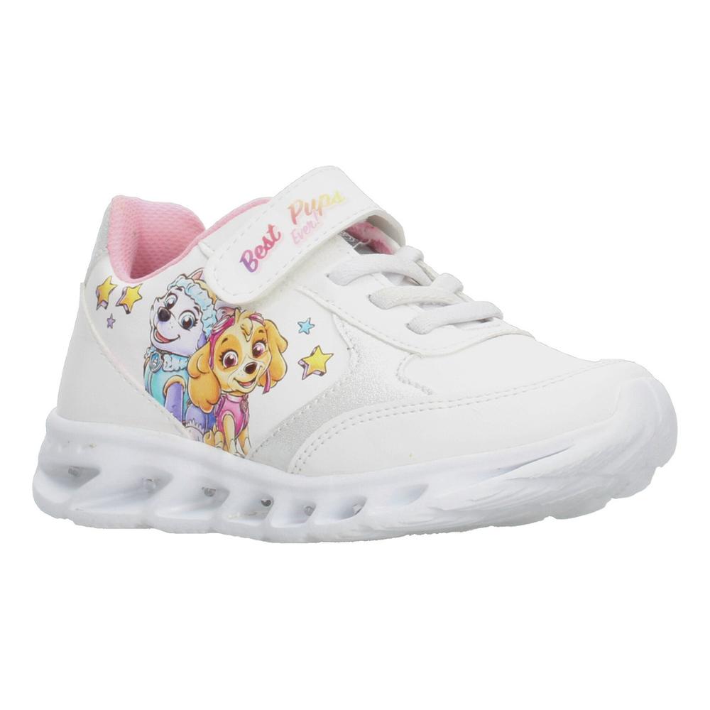 Foto 3 pulgar | Tenis Nickelodeon Blanco Para Niña [ned28] Blanco
