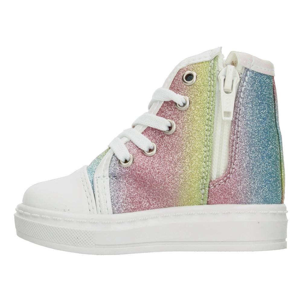 Foto 4 pulgar | Tenis Blasito Multicolor Para Niña [bla101] Blanco