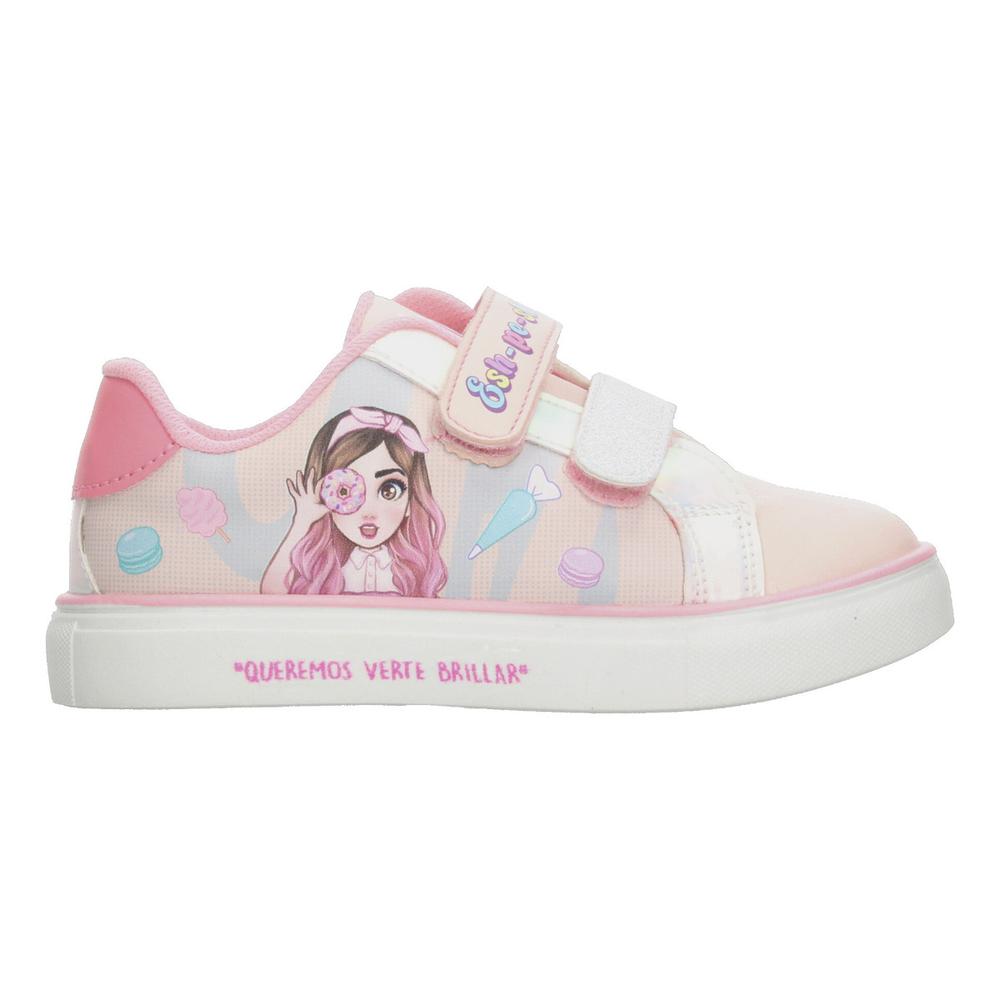 Foto 1 | Tenis Mis Pastelitos Rosa Para Niña [mpt14] Multicolor