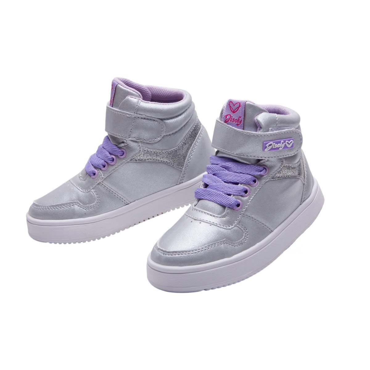 Foto 4 | Tenis Calzado Watanabe Color Plateado Bota