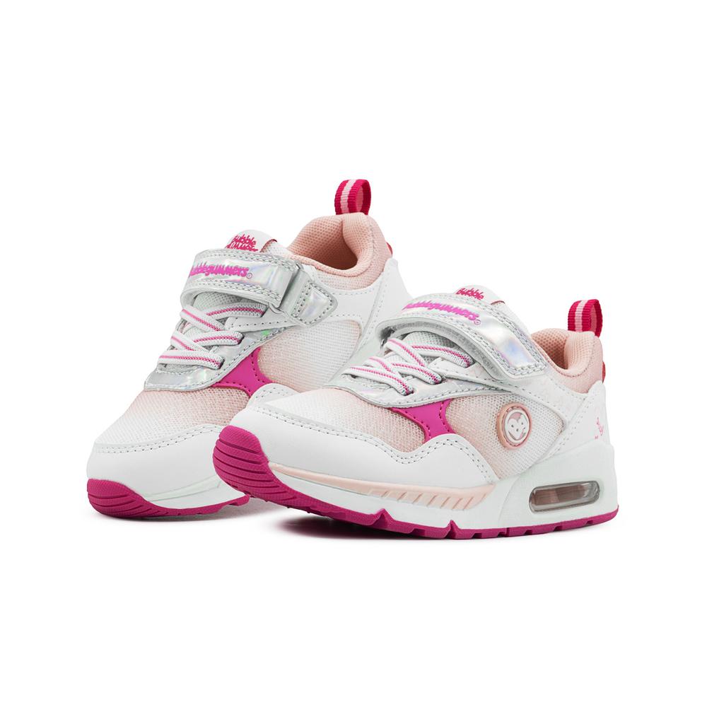 Foto 1 | Tenis Bubble Gummers Para Niña Deportivo Con Valvula De Aire Blanco