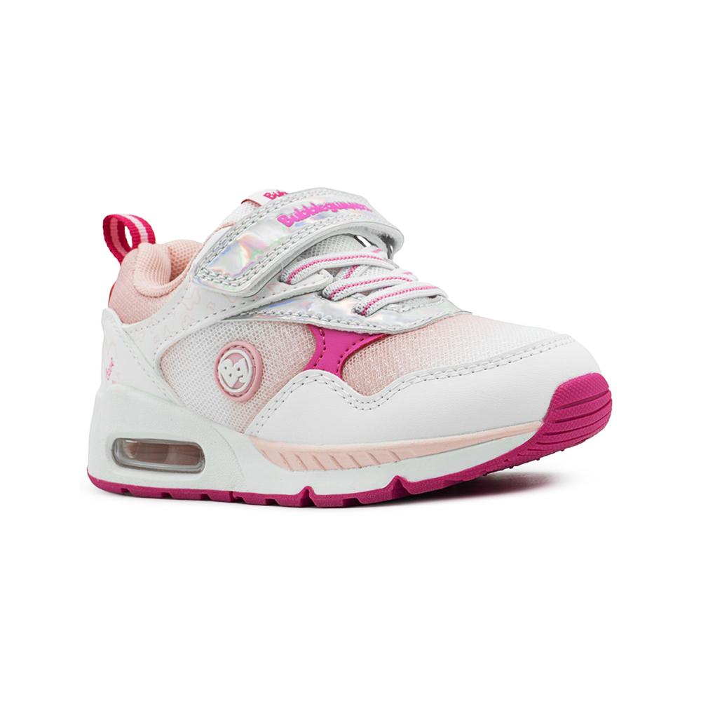 Foto 5 | Tenis Bubble Gummers Para Niña Deportivo Con Valvula De Aire Blanco