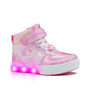 Foto 5 | Tenis Bota Con Luces Bubble Gummers Thalia Para Niña 14-21 Fucsia
