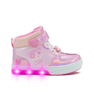 Foto 7 | Tenis Bota Con Luces Bubble Gummers Thalia Para Niña 14-21 Fucsia