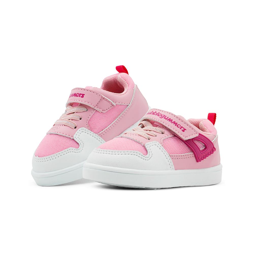 Foto 2 pulgar | Tenis Para Niña Casual Bubble Gummers Velcro Rosa 14-19 Rosa