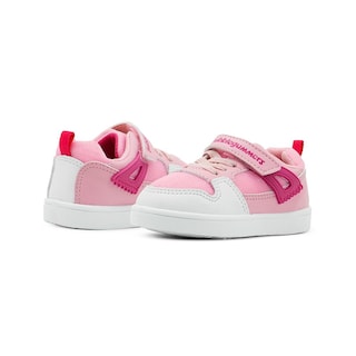 Foto 3 | Tenis Para Niña Casual Bubble Gummers Velcro Rosa 14-19 Rosa