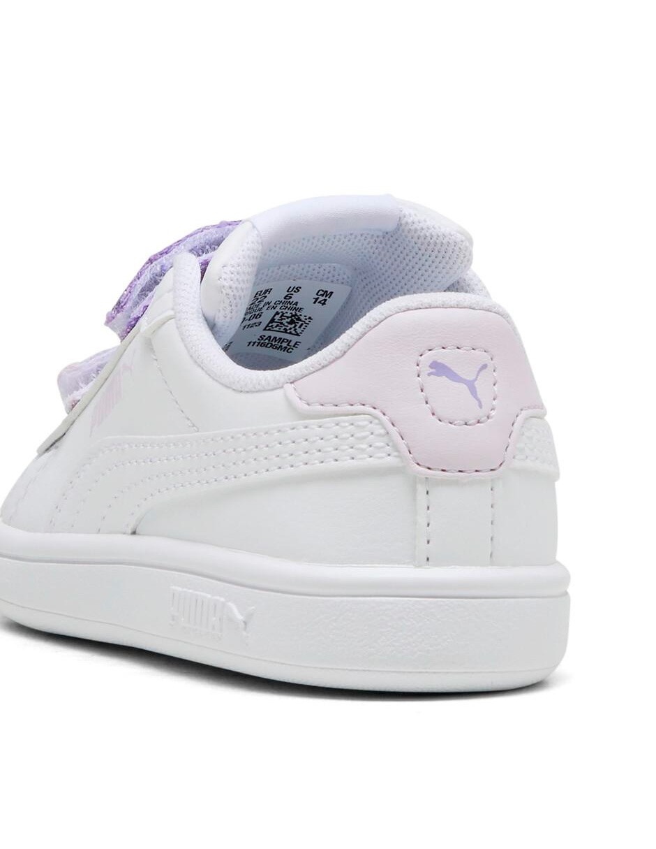 Foto 4 pulgar | Tenis Niña Puma Smash 3.0 para Niña