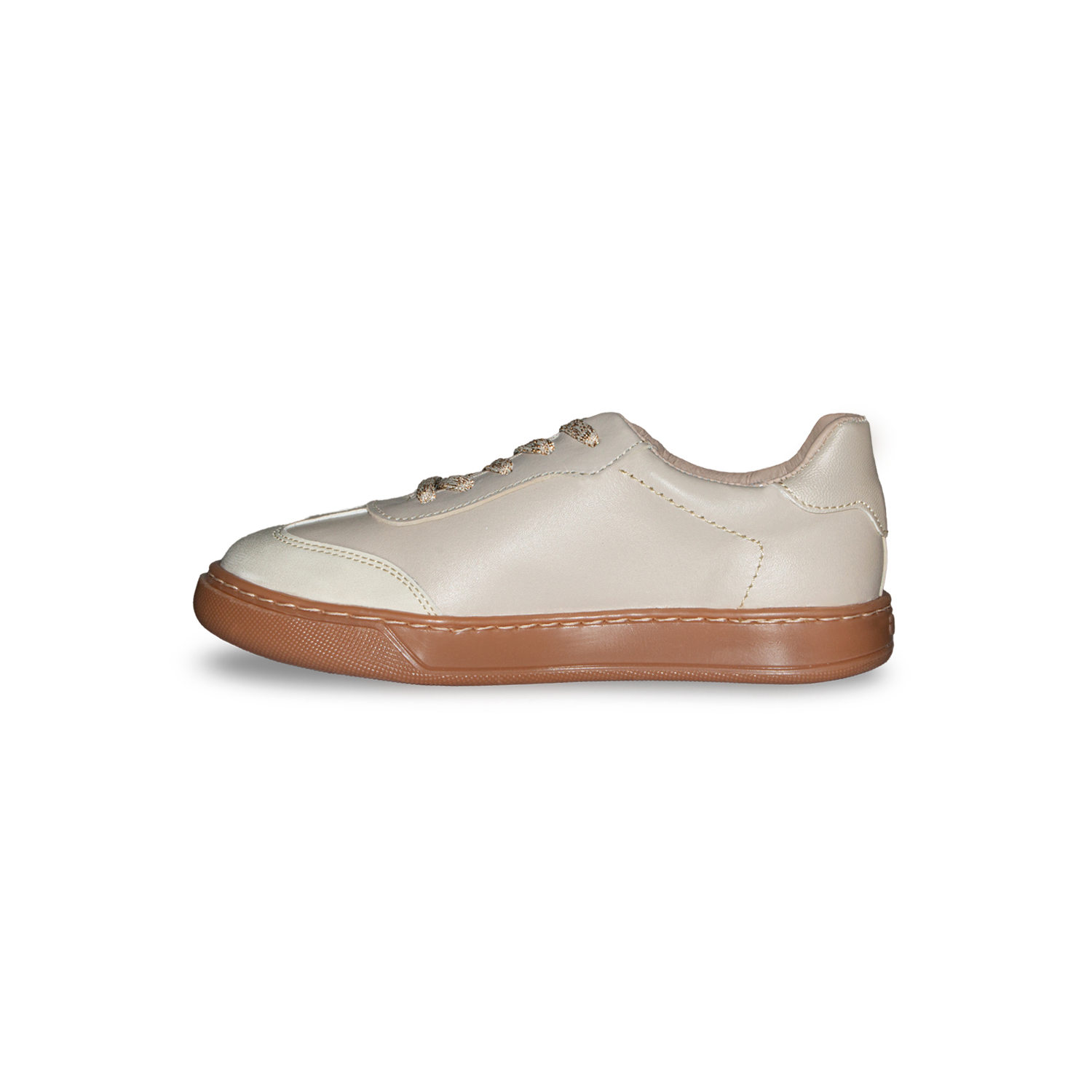 Foto 4 pulgar | Tenis Dogi De Moda Para Niña Color Crema