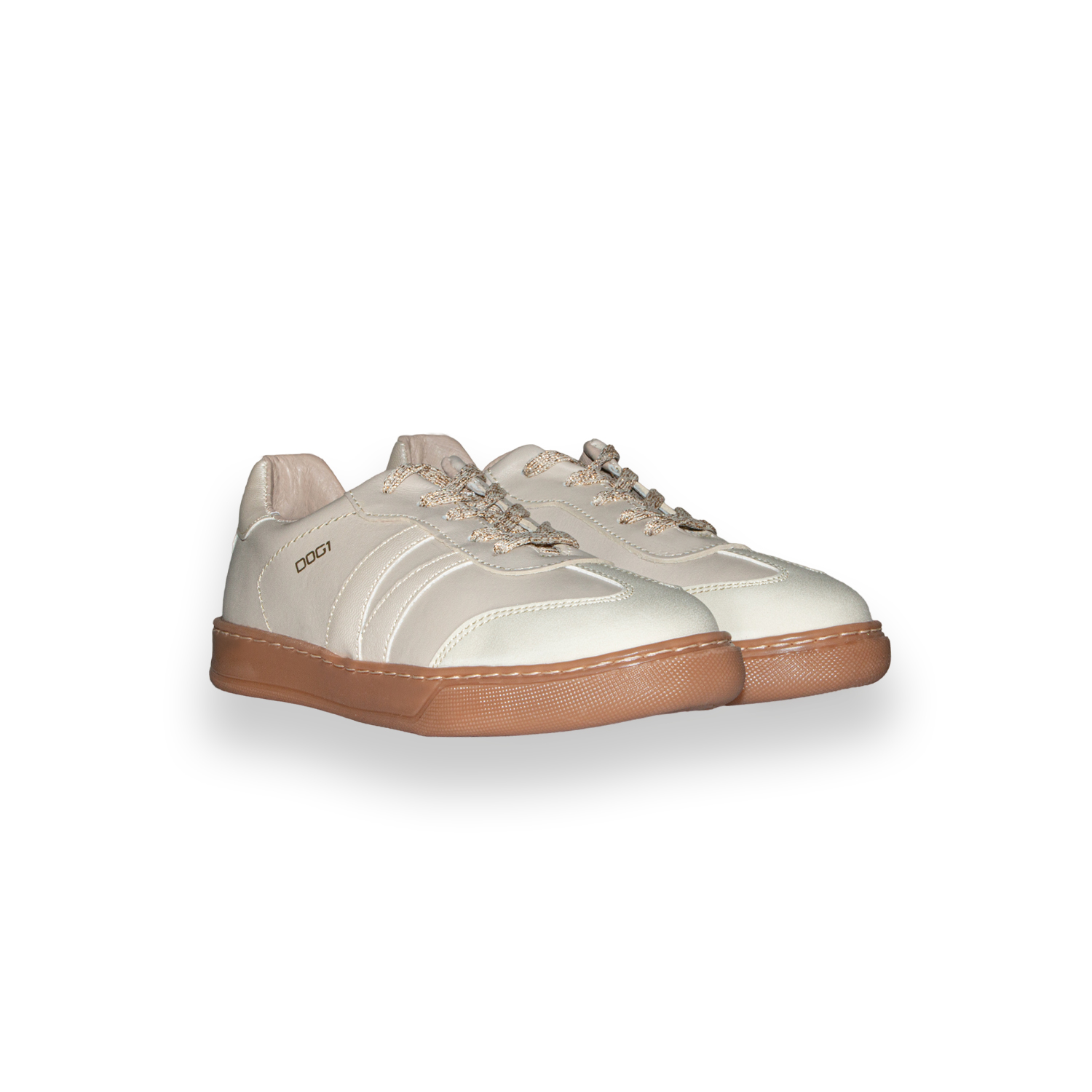 Foto 5 pulgar | Tenis Dogi De Moda Para Niña Color Crema
