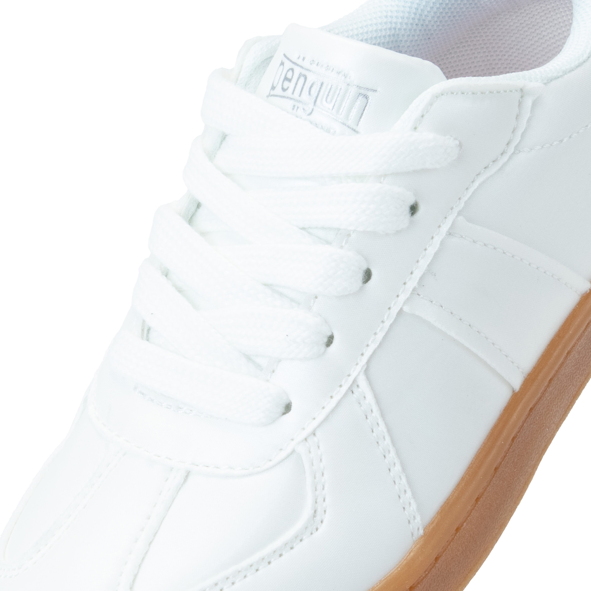 Foto 8 pulgar | Tenis Original Penguin Style Dona Blanco Tornasol Para Niña