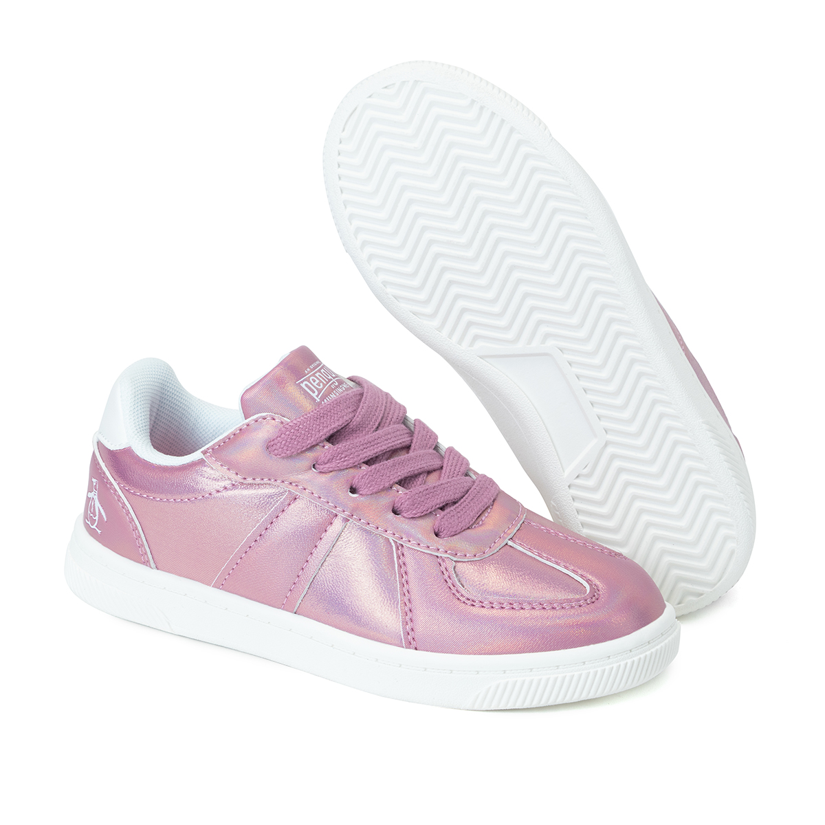 Foto 2 pulgar | Tenis Original Penguin Style Dona Rosa Tornasol Para Niña