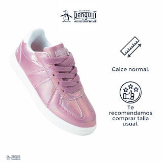Foto 5 | Tenis Original Penguin Style Dona Rosa Tornasol Para Niña