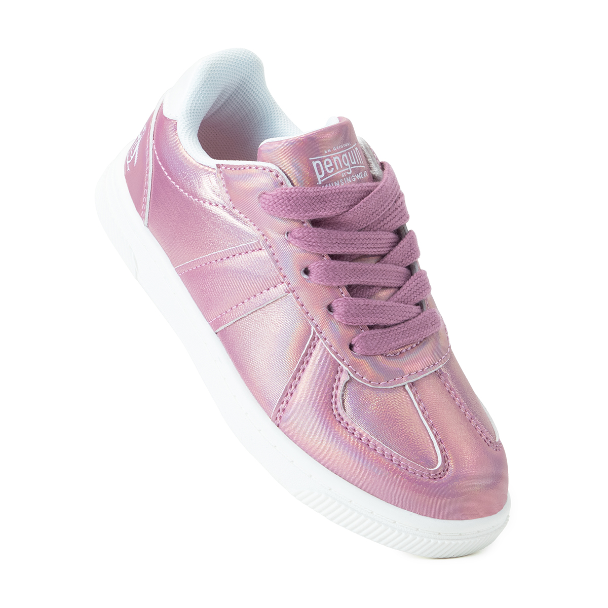 Foto 9 pulgar | Tenis Original Penguin Style Dona Rosa Tornasol Para Niña