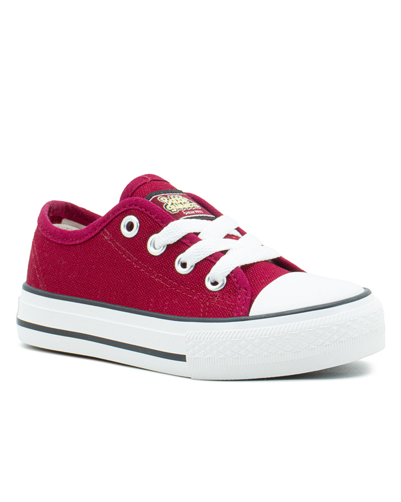 Tenis Bubble Gummers Harry Choclo Lona Vino Para Niña