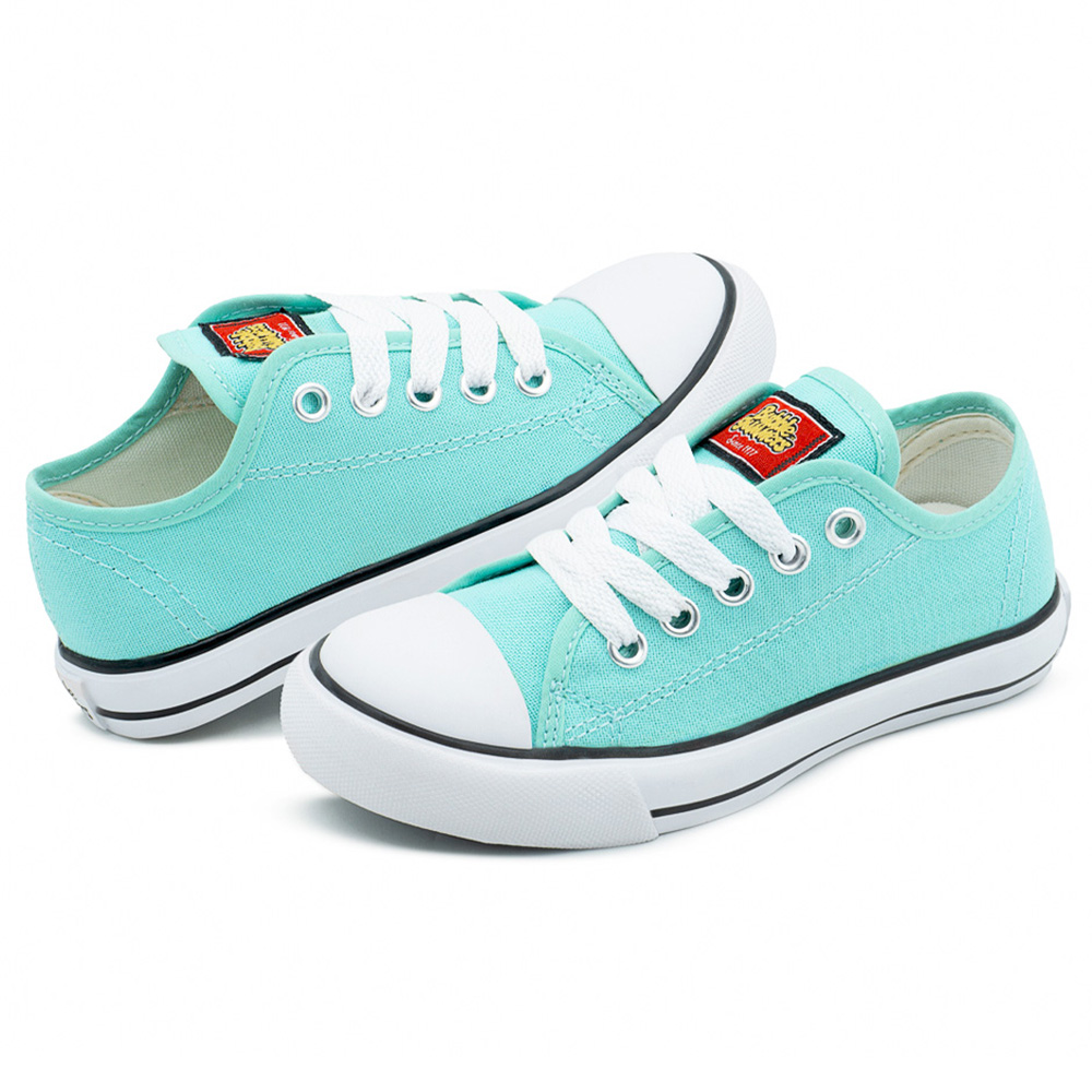 Foto 4 | Tenis Bubble Gummers Harry Choclo Lona Menta Para Niña