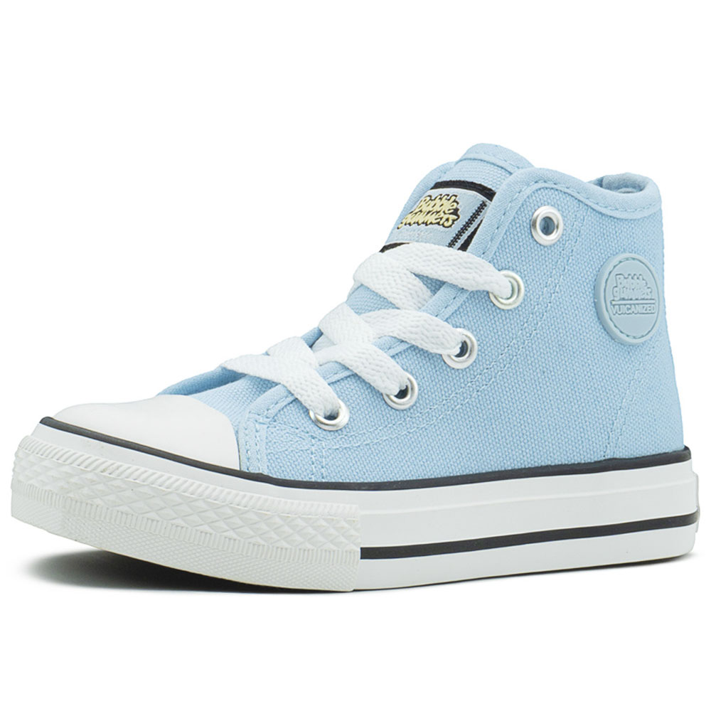 Foto 5 | Tenis Bubble Gummers Wilson Bota Lona Celeste Para Niña
