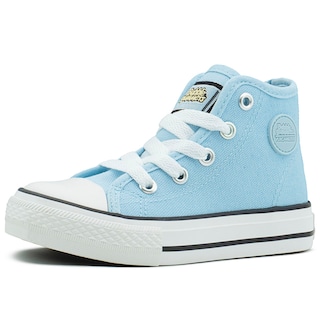 Foto 5 | Tenis Bubble Gummers Wilson Bota Lona Celeste Para Niña
