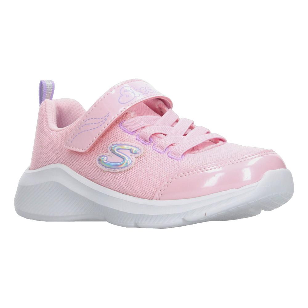 Foto 3 pulgar | Tenis Skechers Rosa Para Niña [ske999] Lila