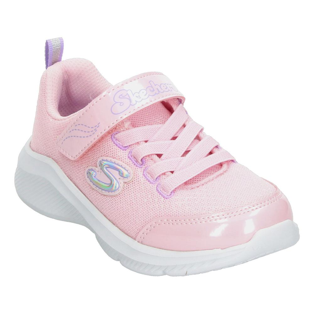 Foto 5 pulgar | Tenis Skechers Rosa Para Niña [ske999] Lila