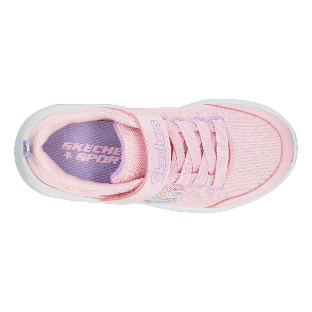 Foto 9 pulgar | Tenis Skechers Rosa Para Niña [ske999] Lila