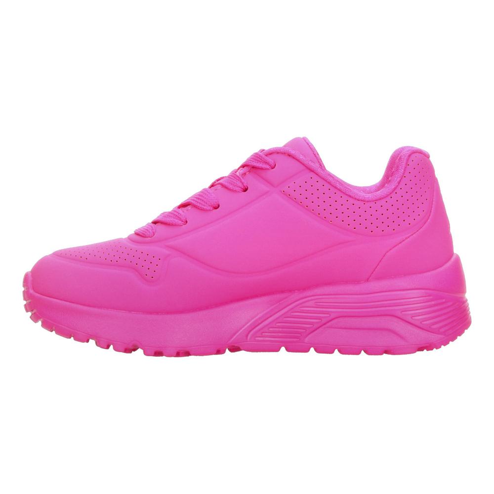Foto 6 pulgar | Tenis Niña Skechers Uno Ice Color Fucsia Cintas Ajustables Fucsia