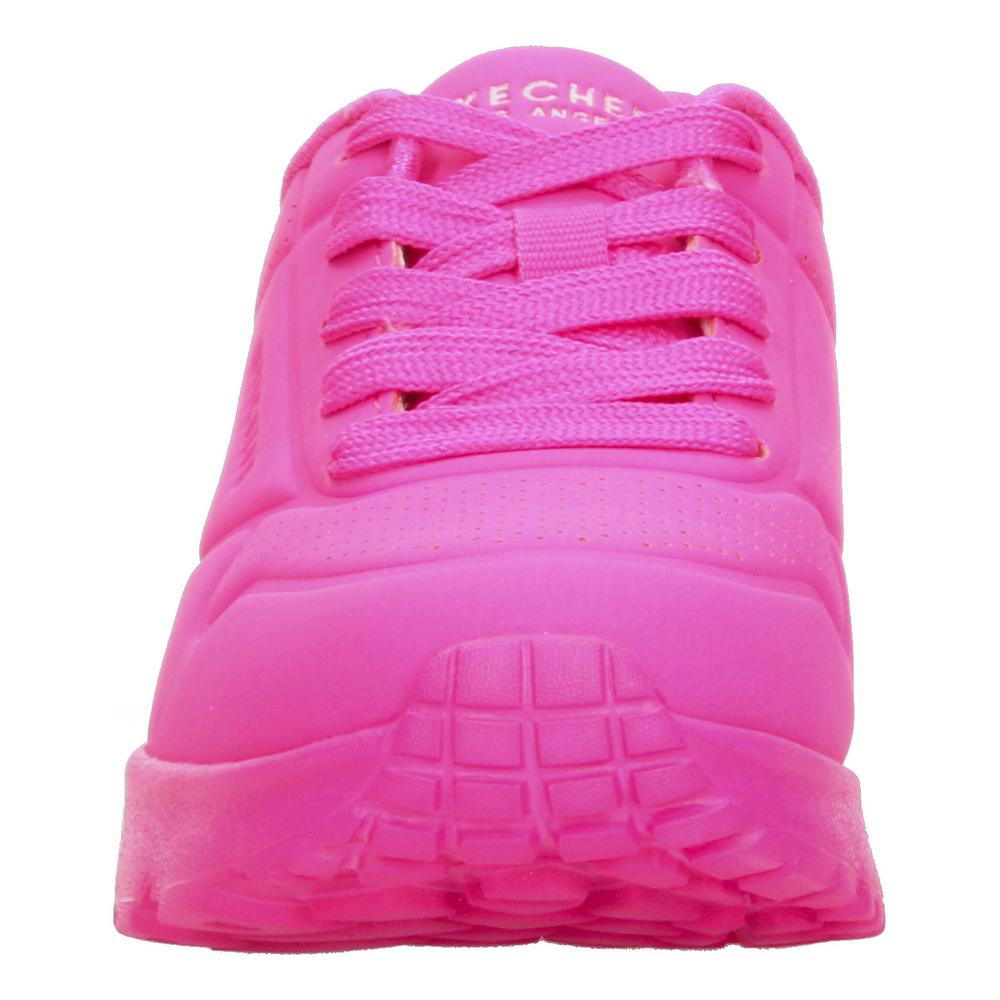 Foto 7 pulgar | Tenis Niña Skechers Uno Ice Color Fucsia Cintas Ajustables Fucsia
