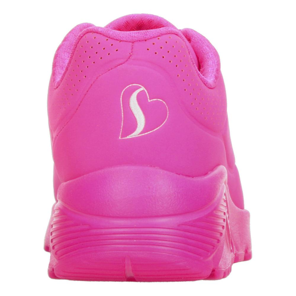 Foto 8 pulgar | Tenis Niña Skechers Uno Ice Color Fucsia Cintas Ajustables Fucsia