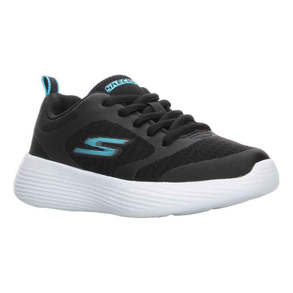 Foto 3 pulgar | Tenis Skechers Negro Para Niña [ske1008] Negro
