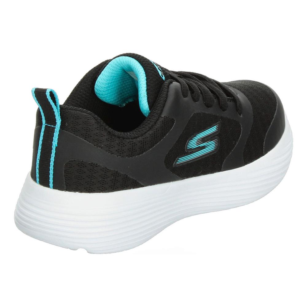 Foto 4 pulgar | Tenis Skechers Negro Para Niña [ske1008] Negro